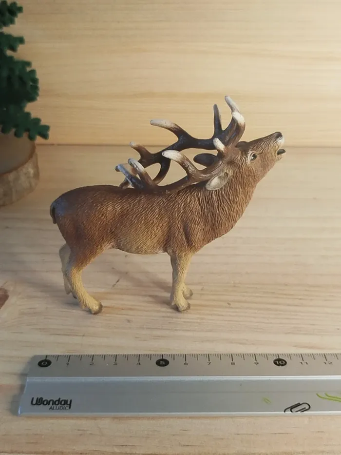 Schleich cerf qui brame Figurine animal de la forêt - photo numéro 4