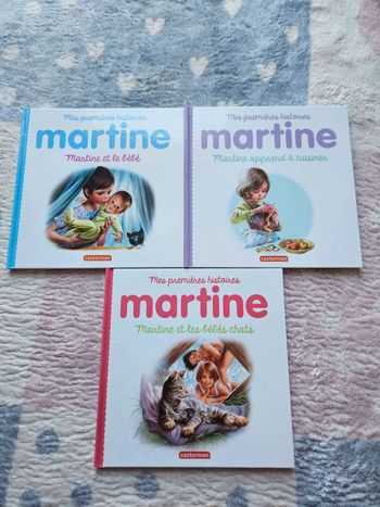 Lot de 3 livres Martine mes premières histoires