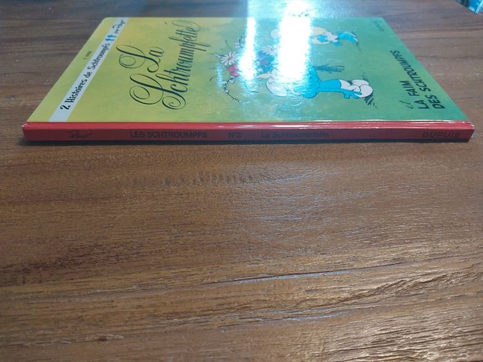 BD les schtroumpfs, la Schtroumpfette et la faim des schtroumpfs - photo numéro 3