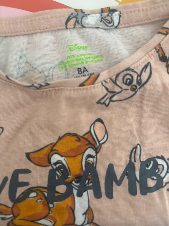 T-shirt Bambi 8 ans – Très bon état - photo numéro 3