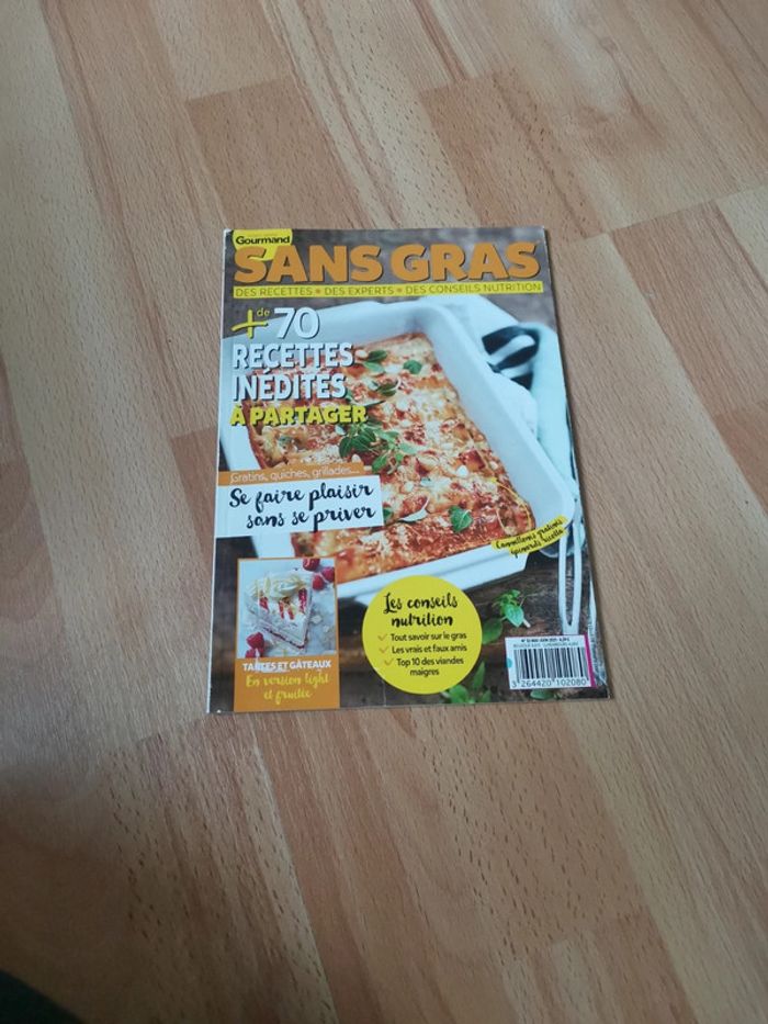 Livre gourmand Sans GRAS