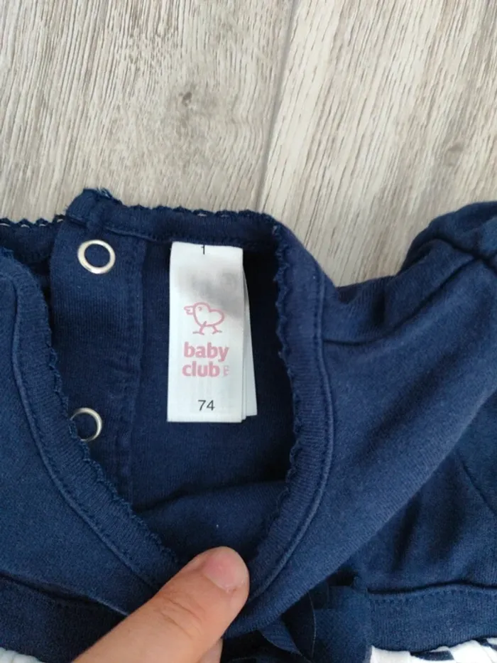 Robe à manches courtes. 12 mois - photo numéro 4