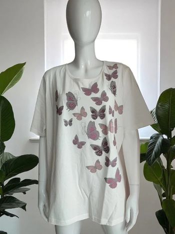 T shirt imprimé papillons