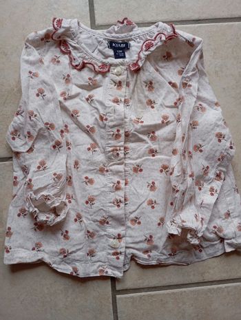 Chemise manches longues