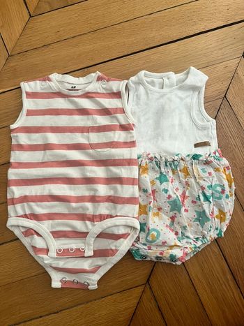 2 barboteuses neuves