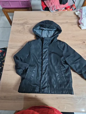 Blouson noir garçon 4 ans ikks