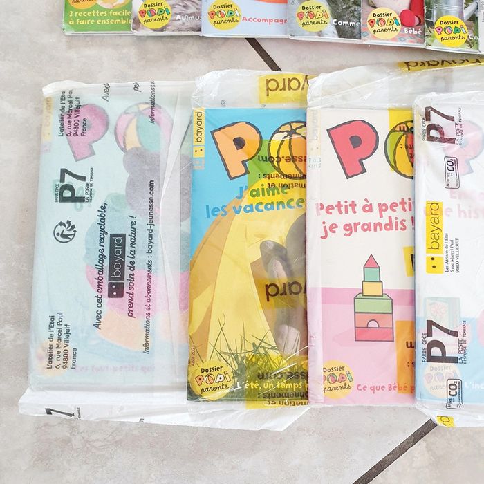 Lot de 16 magazines mensuel Popi, petit ours brun - photo numéro 2