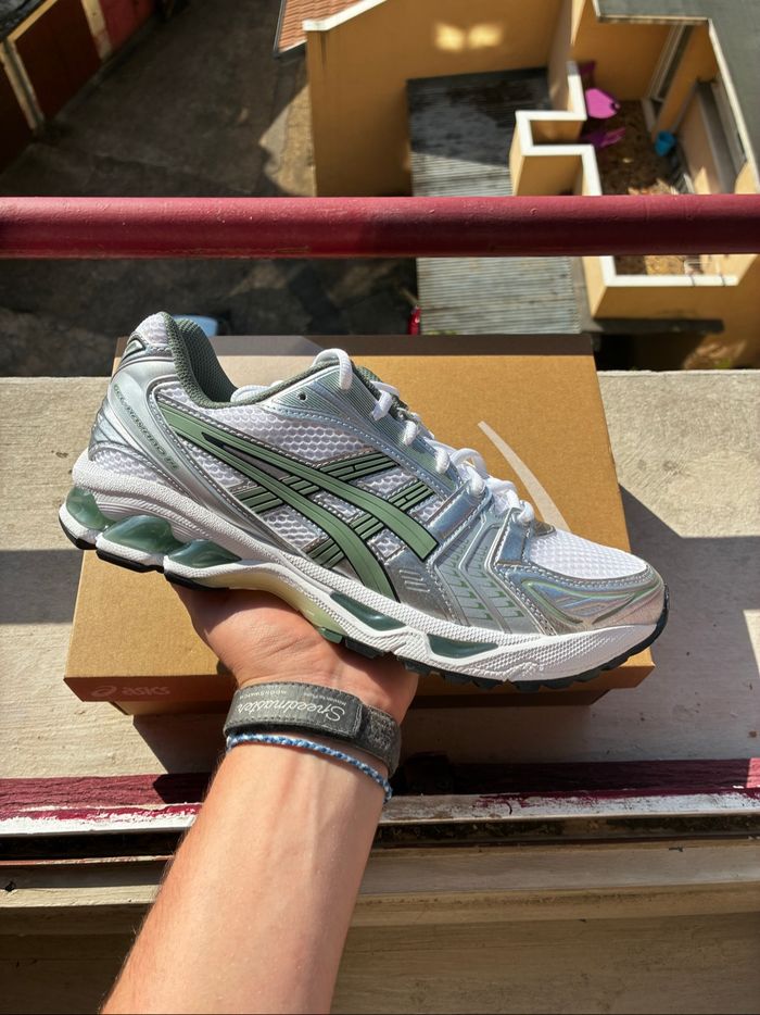ASICS Gel Kayano 14 White/Slate Grey