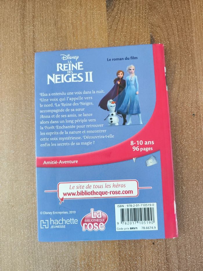 Livre reine des neiges 2 - photo numéro 2