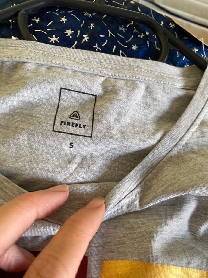 T-shirt gris Firefly Taille S - photo numéro 4