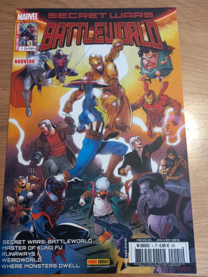 Secret Wars 2016 Kiosque tomes 1 - photo numéro 11