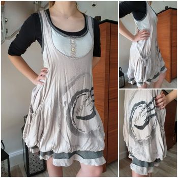 Robe dos nageur beige