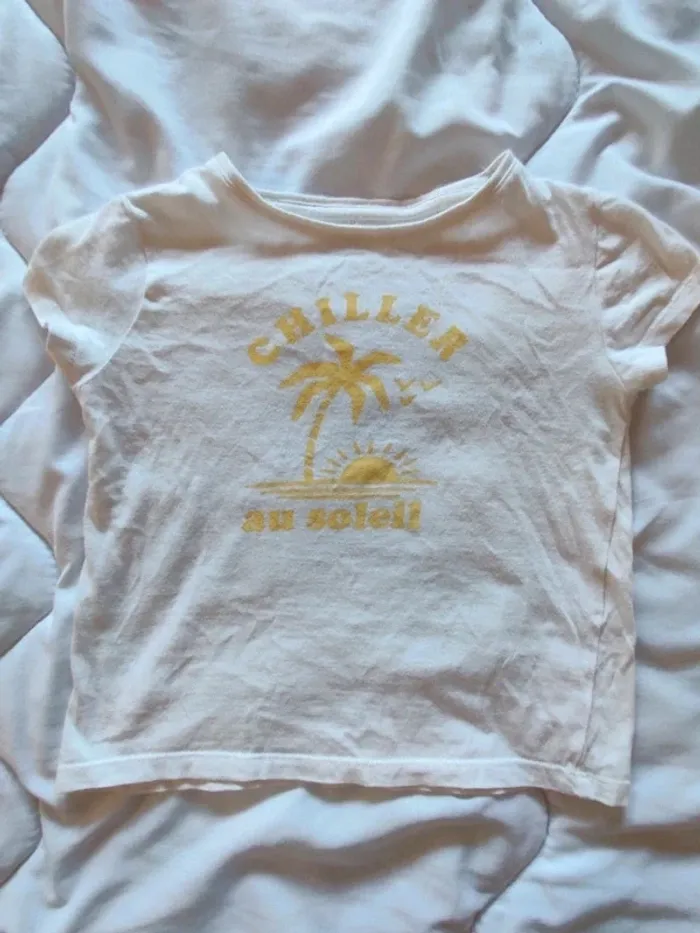Tee-shirt fille 4 ans - photo numéro 5