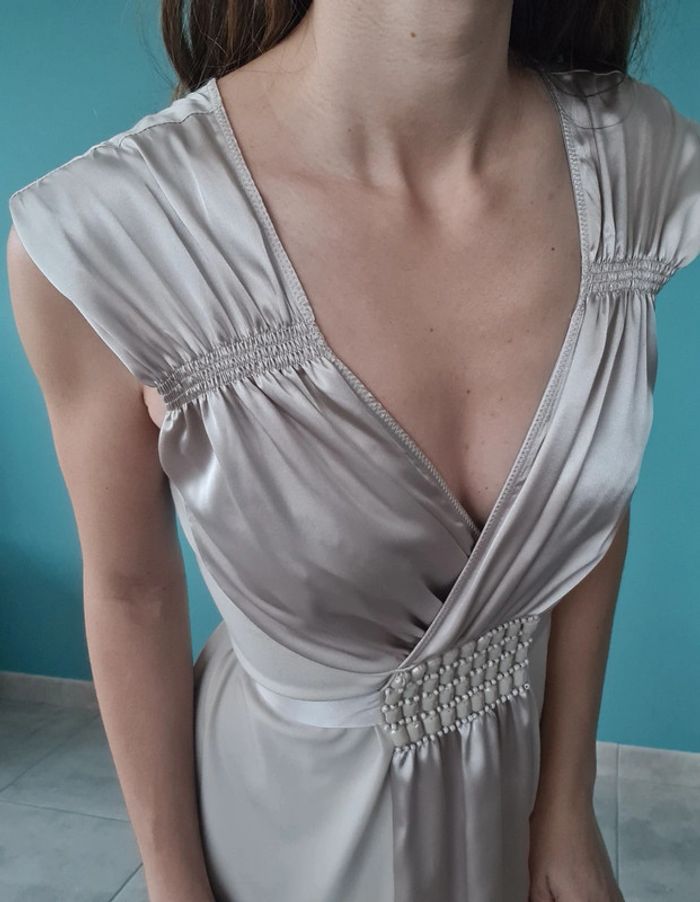 Robe en satin les petites bombe - photo numéro 4