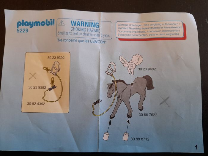 Playmobil 5229 Voltigeuse et dresseur de cheval - photo numéro 2