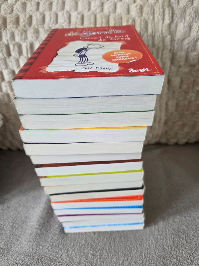 Lots de livres journal d'un dégonflé  etat neuf - photo numéro 2