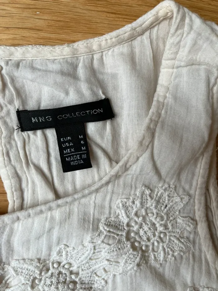 Robe Mango blanche - photo numéro 3