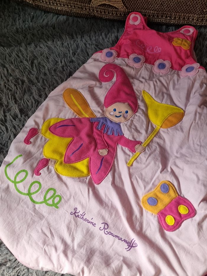 Gigoteuse rose avec fée - photo numéro 3