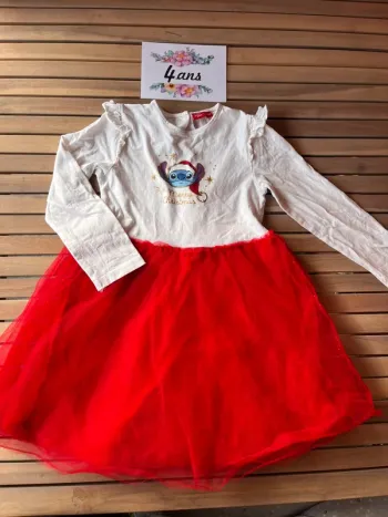 Robe de Noël stich 4 ans