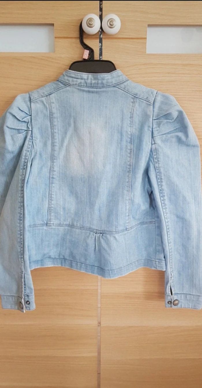 Veste fille jeans Verbaudet taille 10 ans - photo numéro 2
