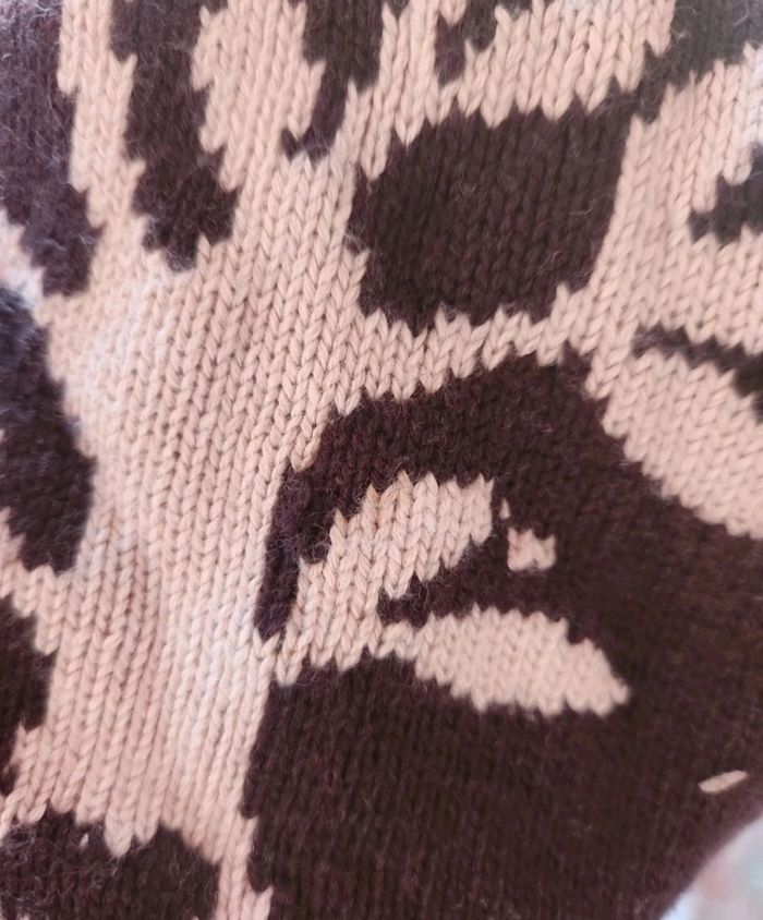 DPAM Manteau bébé fille 1 an – Laine marron chaud avec bonnet assorti - photo numéro 7