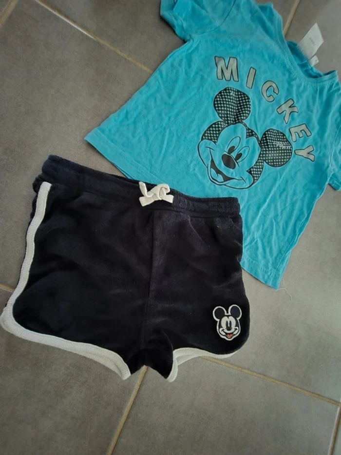 Ensemble short mickey - photo numéro 2