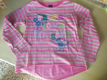 T-shirt manche longue zara