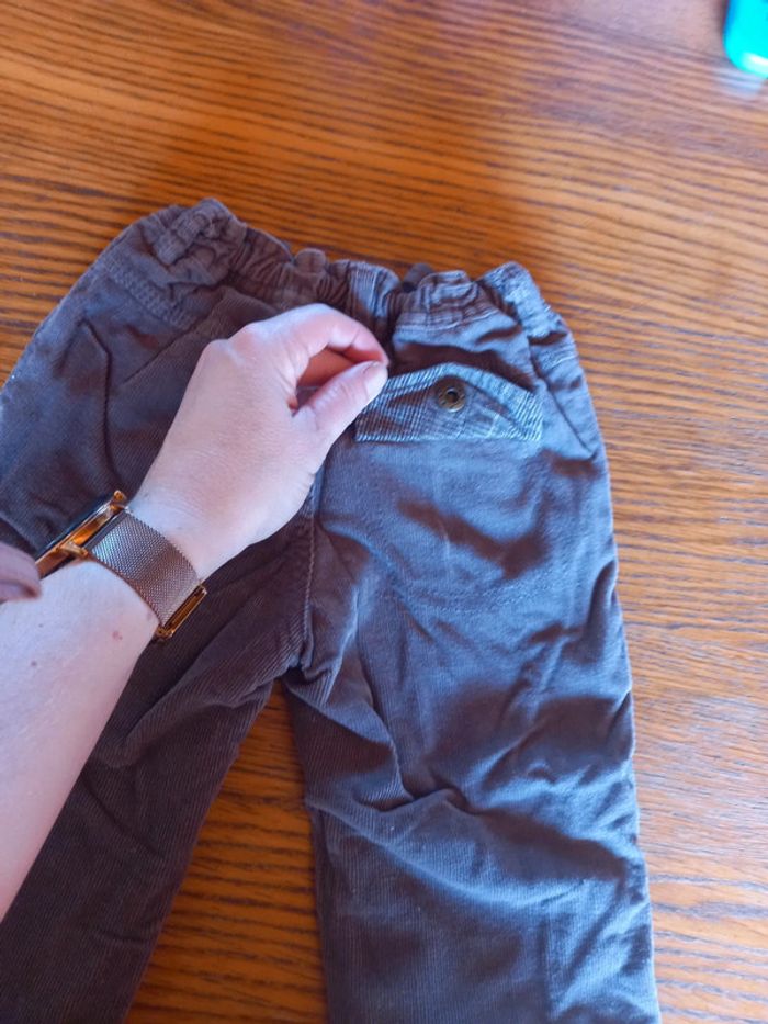 Pantalon en velours doublé - photo numéro 5
