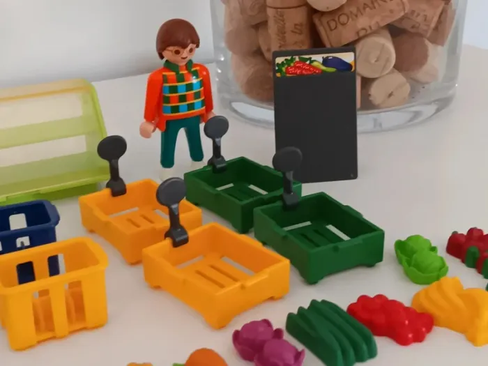 Marchand de légumes playmobil - photo numéro 17