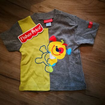 T-shirt fisher price neuf