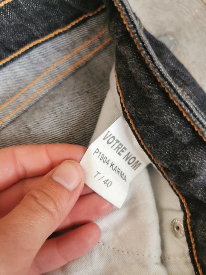 Jean neuf 40 / Votre nom - photo numéro 4