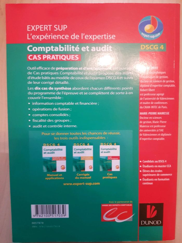 DSCG4 - comptabilite et audit - cas pratiques - photo numéro 2