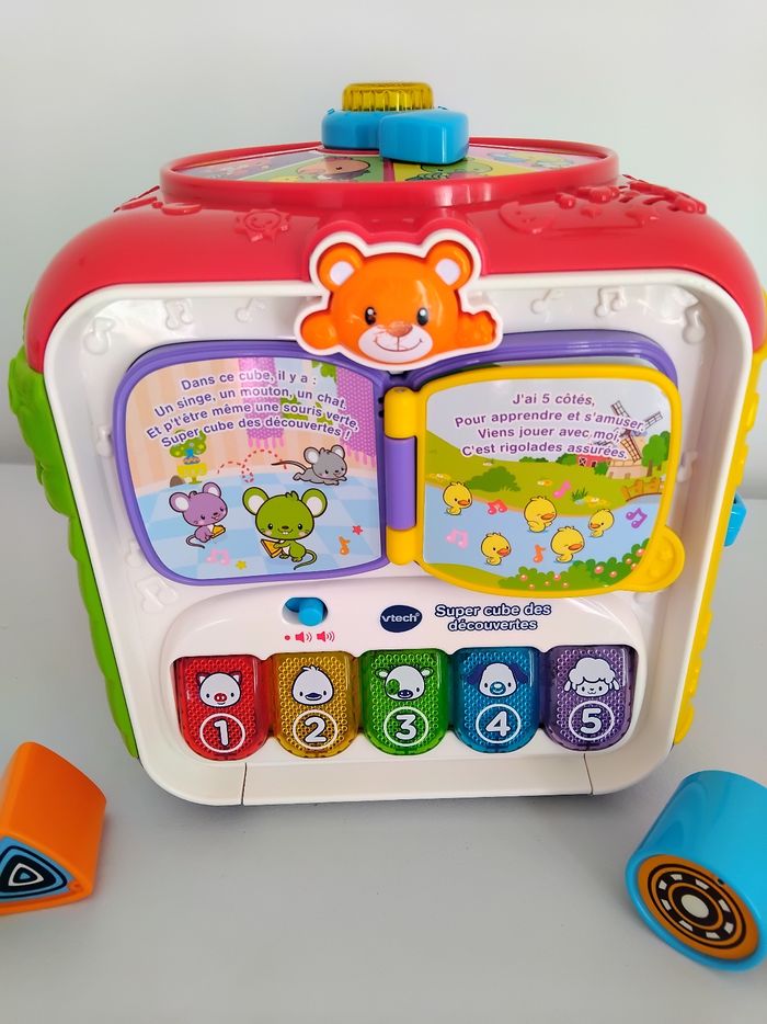 CUBE DES DECOUVERTES Jeu Eveil Vtech - photo numéro 2
