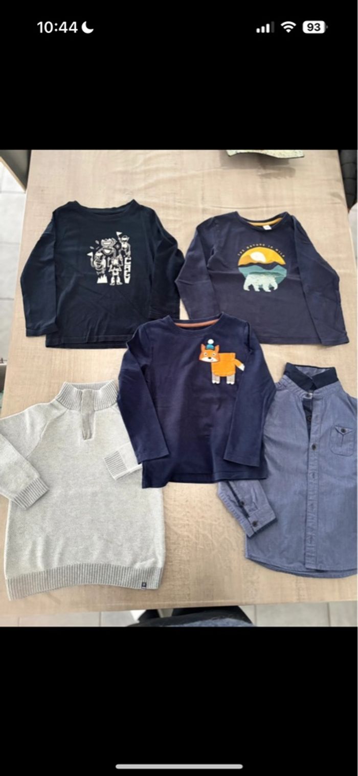 Lot vêtements garçon
