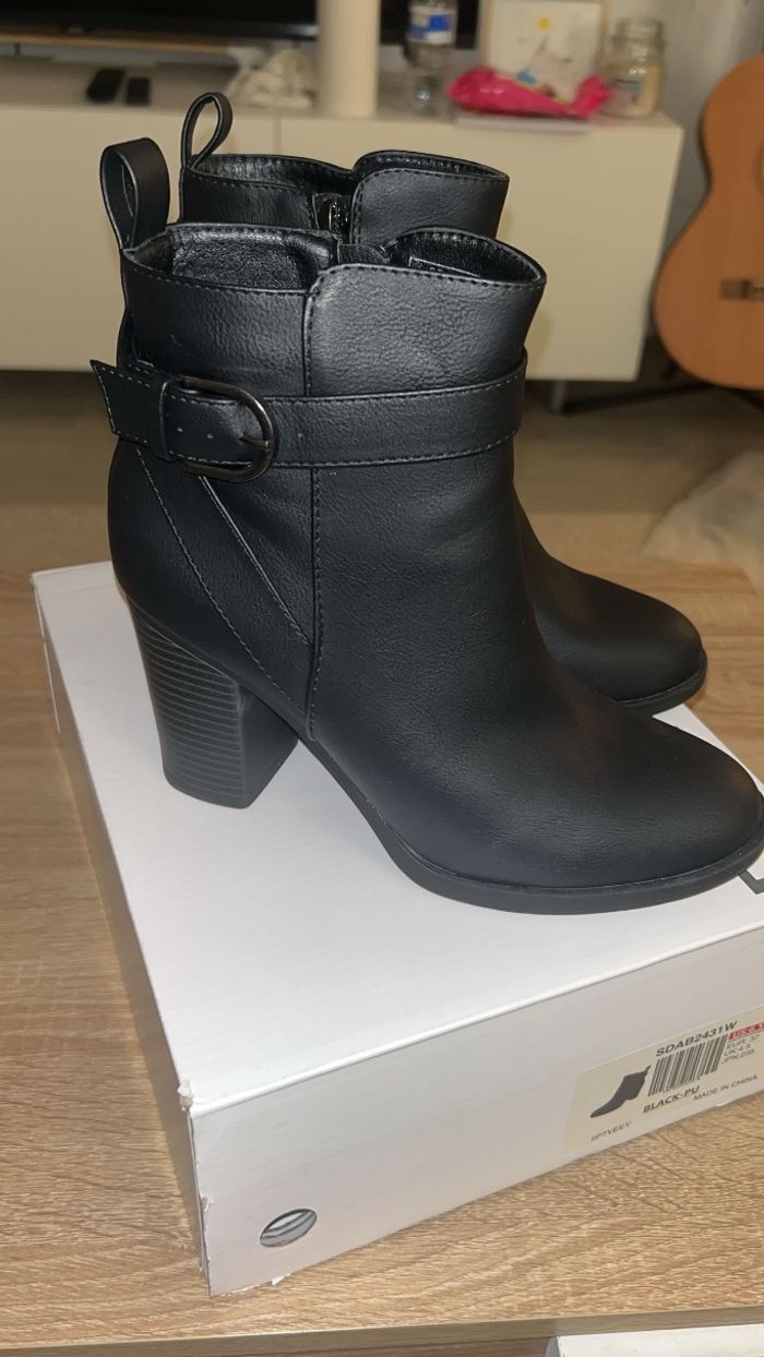 Bottine à talons / Très bon état / Taille 37 - photo numéro 8