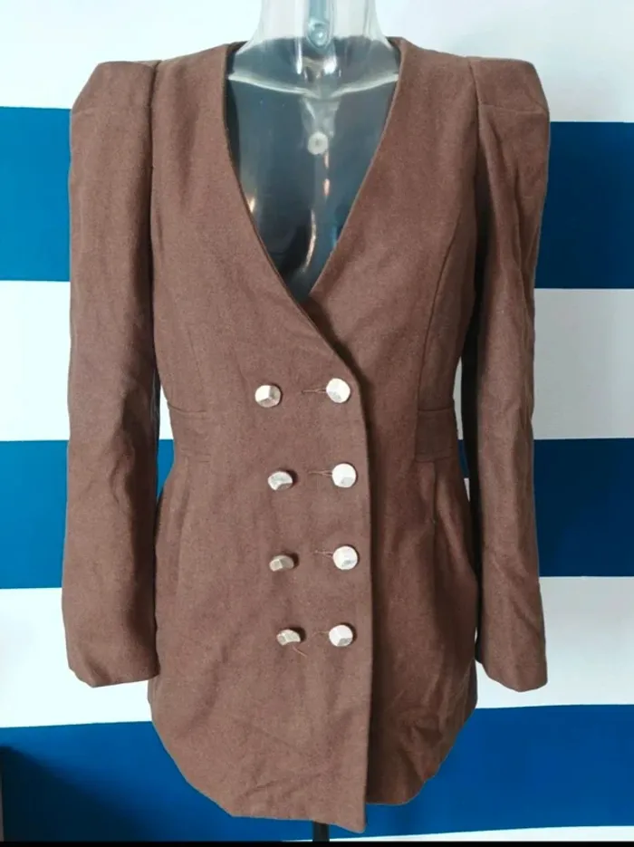Veste marron neuf sans étiquette Lucy&Co femme taille 38/40