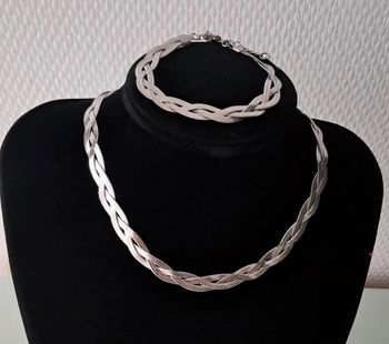 Parure torsadé acier inoxydable