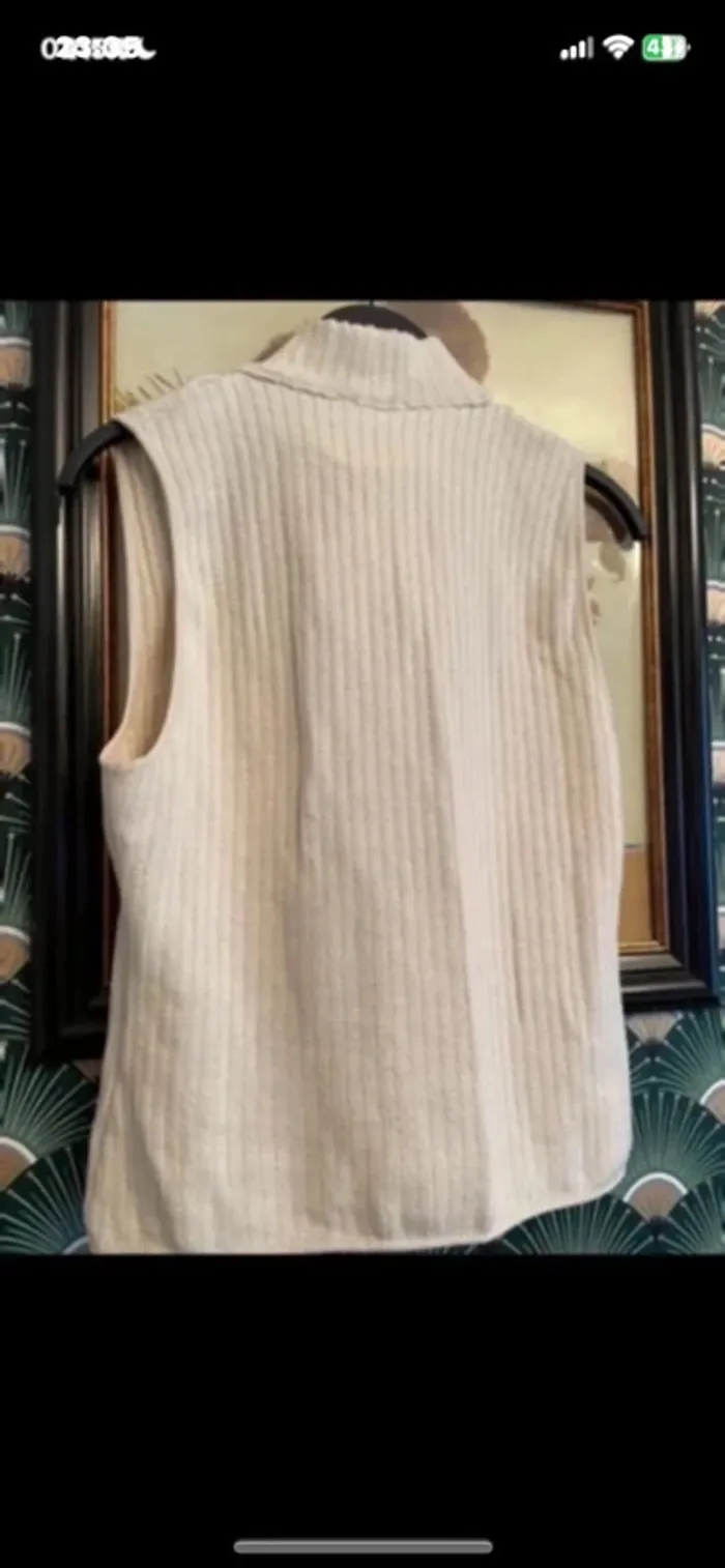 Nouveau haut taille L côtelé zara taille L - photo numéro 6