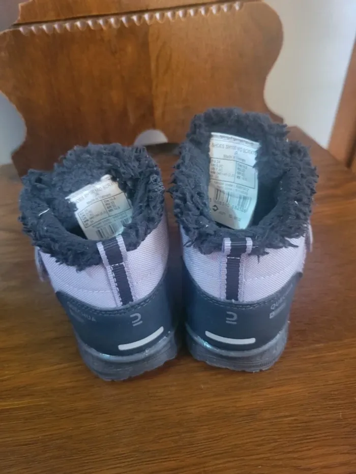 Chaussures chaudes et imperméables de randonnée - photo numéro 2