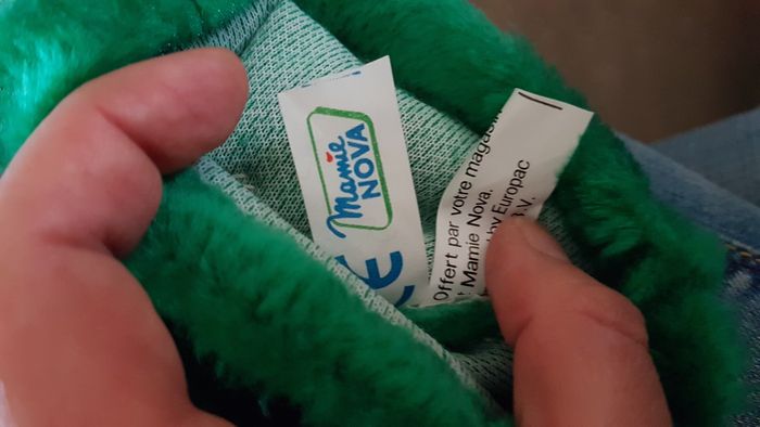 Rare Lot de 4 marionnettes en peluche publicitaire mamie nova vintage - photo numéro 3