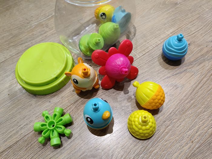 Lalaboom - Jouet d’Eveil Educatif - Coffret Grosses Perles Animales- Construction Formes et Couleurs - photo numéro 3