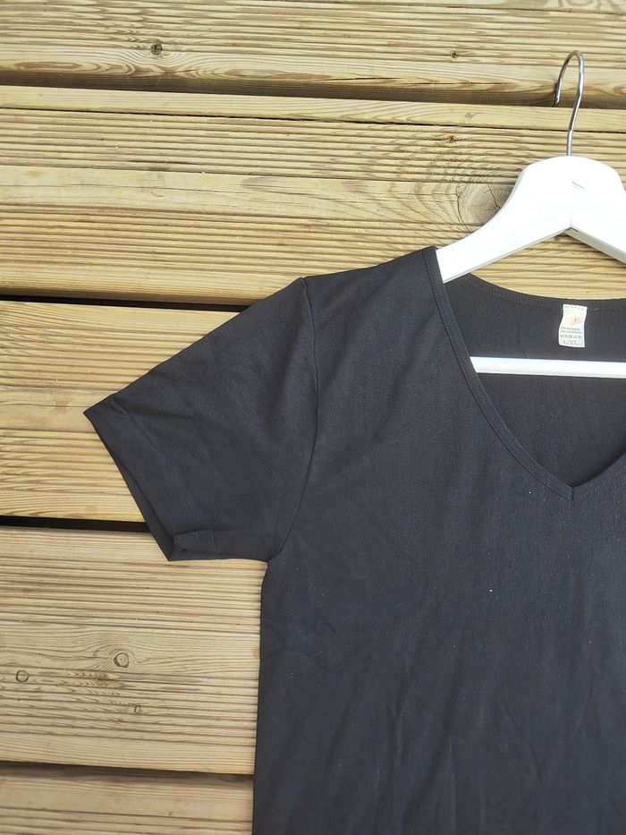 Tee-shirt noir femme – Taille L/XL – Lee Cooper – Très Bon État - photo numéro 3