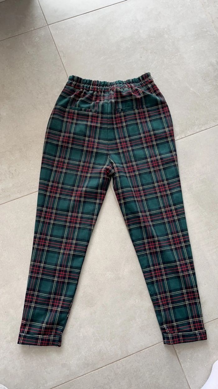 Pantalon tissu écossais - photo numéro 4