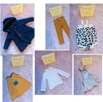 LOT VETEMENTS TROIS ANS