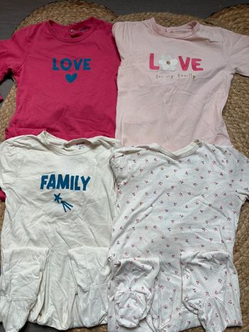 Lot 4 pyjamas fins