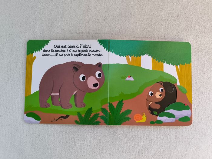 Livre Kididoc Bonjour petit ourson Nathan - photo numéro 4