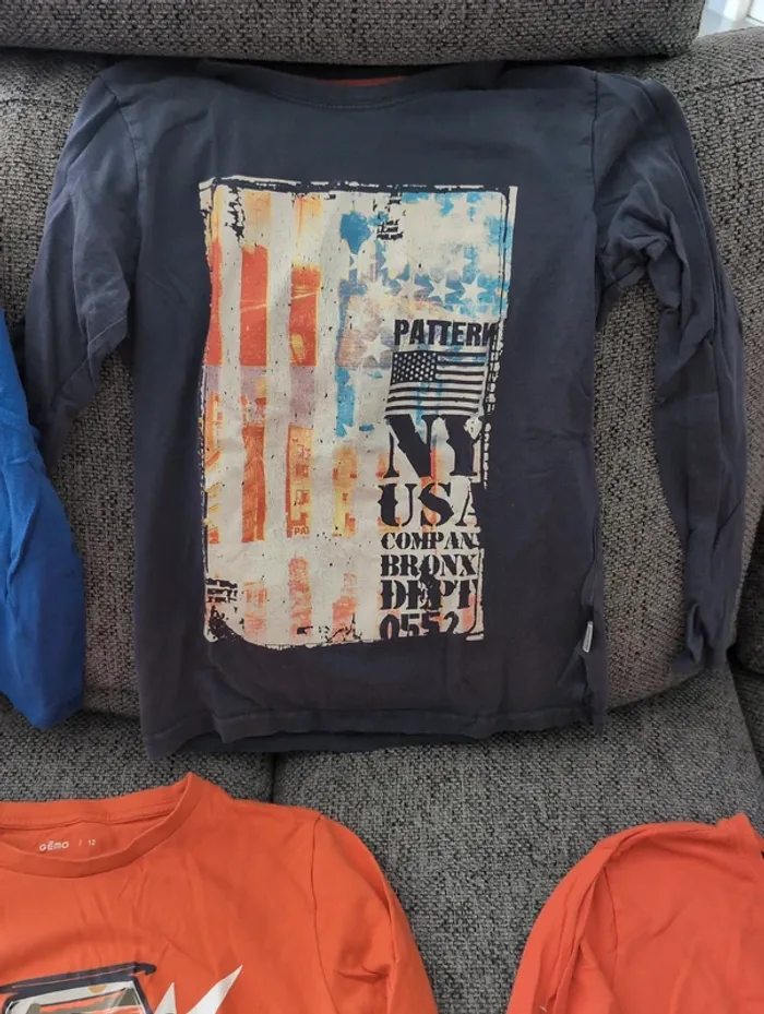 Lot de 6 Tee shirt manches longues - photo numéro 6