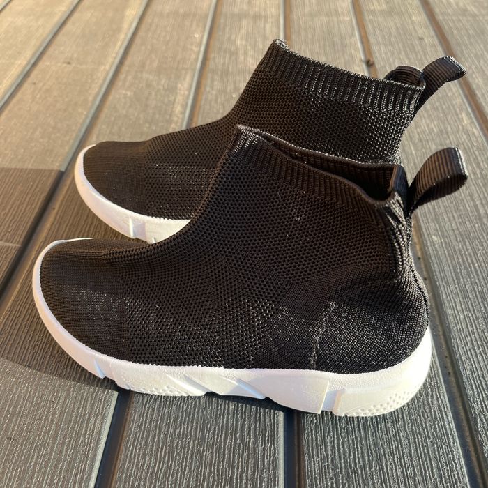 Basket hautes en maille - photo numéro 2