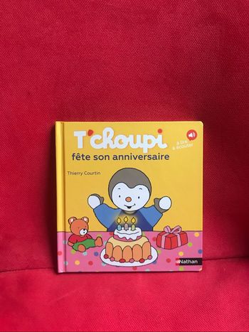 Livre tchoupi fête son anniversaire