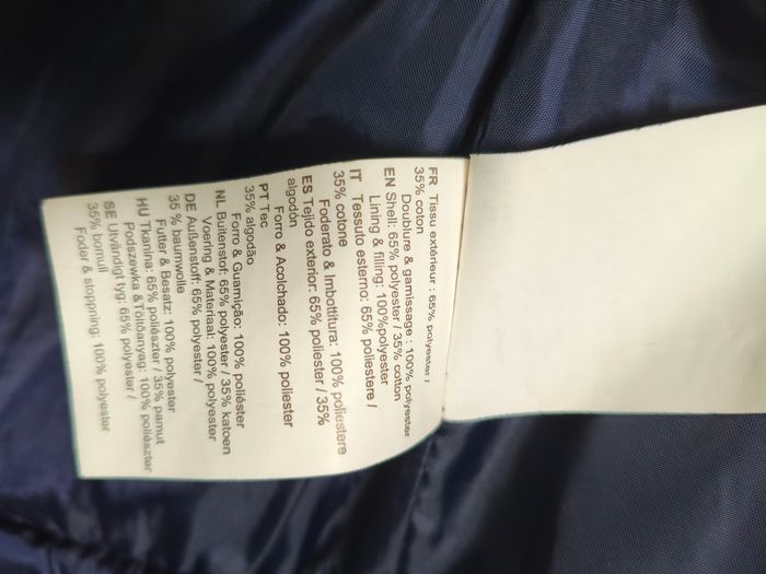 Gilet sans manches bleu marine taille S - photo numéro 7